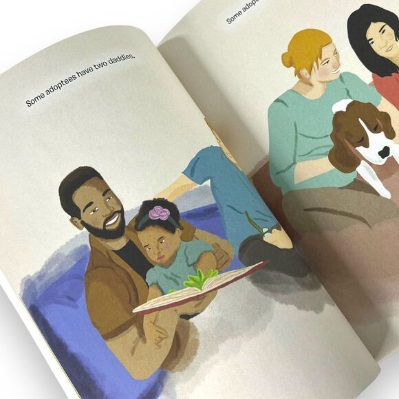 Being Adopted by Amy Wilkerson, LCSW - Kids Book & Caregiver Guide (Paperback) - Picture 10 of 12